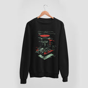 Dj Turntables Unisex Crewneck