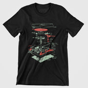 DJ Turntables Vinyl T-Shirt