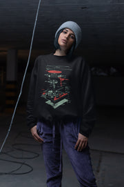 Dj Turntables Unisex Crewneck