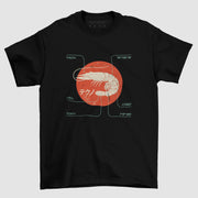 Techno Shrimp Rave Analog T-Shirt