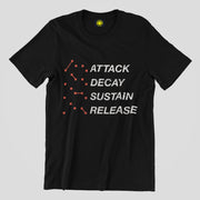 Attack Decay Sustain Release Unisex T-Shirt