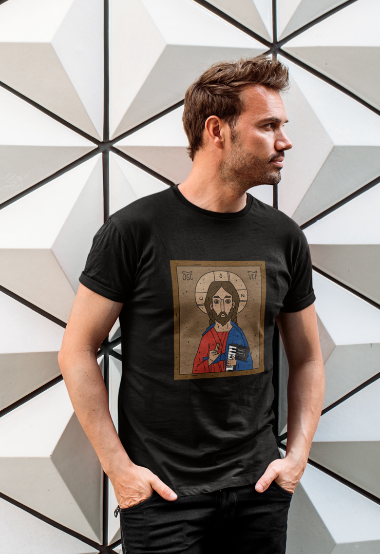 The Church Of Synthology Jesus Synth T-Shirt
