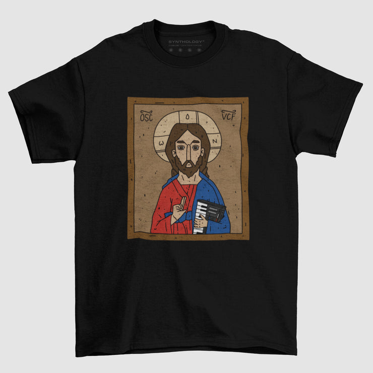 The Church Of Synthology Jesus Synth T-Shirt