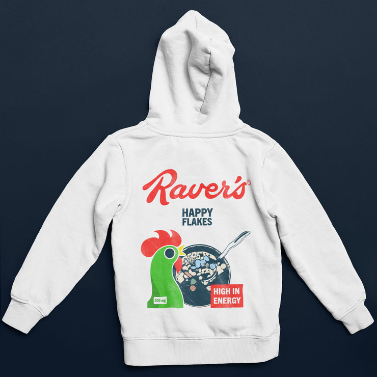 Ravers Happy Flakes Unisex Hoodie
