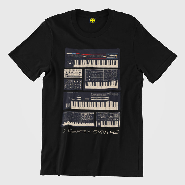 7 Deadly Synths Unisex T-Shirt
