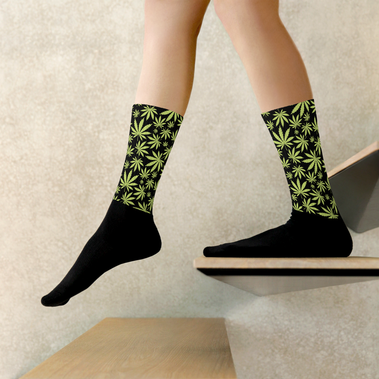 Green Leaf Socken